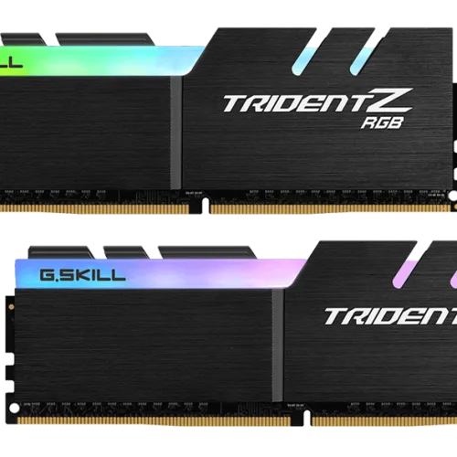 G.SKILL Trident Z RGB DDR4-3600 CL16-19-19-39 1.35V 32GB (2x16GB) Black DDR4 Memory Intel XMP - F4-3600C16D-32GTZR