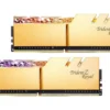 G.SKILL Trident Z Royal DDR4-3600 CL18-22-22-42 1.35V 16GB (2x8GB) Gold DDR4 Memory Intel XMP - F4-3600C18D-16GTRG