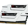 G.SKILL Ripjaws V DDR4-3600 CL18-22-22-42 1.35V 32GB (2x16GB) White DDR4 Memory Intel XMP - F4-3600C18D-32GVW