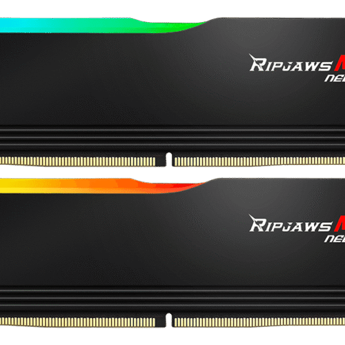 G.SKILL Ripjaws M5 Neo RGB DDR5-6000 CL28-36-36-96 1.40V 64GB (2x32GB) Black DDR5 Memory AMD EXPO - F5-6000J2836G32GX2-RM5NRK