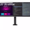 LG 34" UltraWide 4K IPS Monitor 75Hz FreeSync with Ergo Stand - 34WN780-B