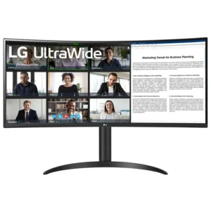 LG 34" UltraWide WQHD VA Curved Monitor 100Hz FreeSync HDR10 - 34WR55QK-B