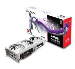 SAPPHIRE PURE AMD Radeon RX 9070 16GB GDDR6 RDNA 4 Gaming GPU - 11349-02-20G
