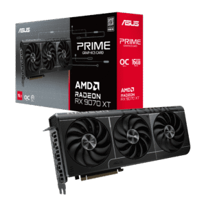 ASUS Prime Radeon RX 9070 XT OC Edition 16GB GDDR6 RDNA 4 Graphics Card - PRIME-RX9070XT-O16G