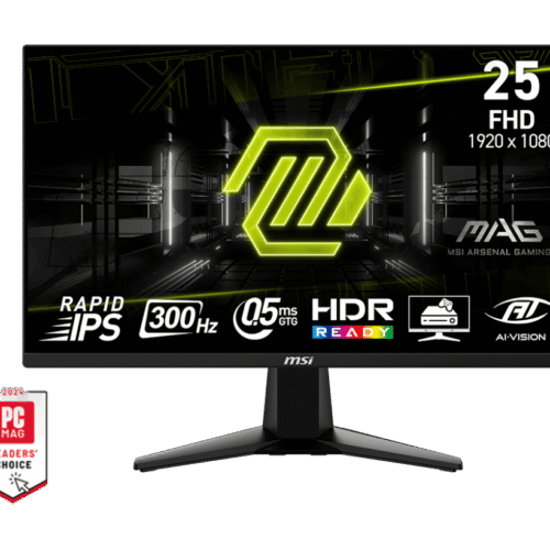 MSI MAG 255XF 24.5" Rapid IPS FHD 300Hz Gaming Monitor