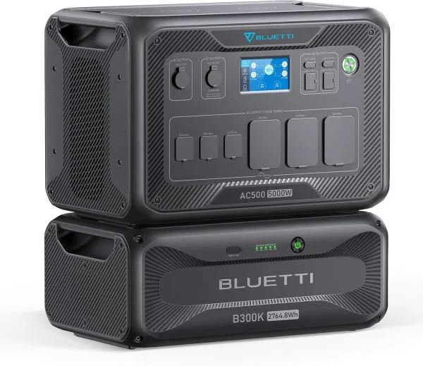 BLUETTI AC500 + B300K Power Station and Battery Package 5000W 2764.8Wh (Expandable to 16588.8Wh) [Authorized Dealer]