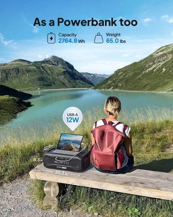 BLUETTI AC500 + B300K Power Station and Battery Package 5000W 2764.8Wh (Expandable to 16588.8Wh) [Authorized Dealer]
