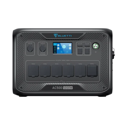 BLUETTI AC500 Portable Power Station 5000W (Battery Not Included) - AC500-PH-GY-BL-00 [Authorized Dealer]
