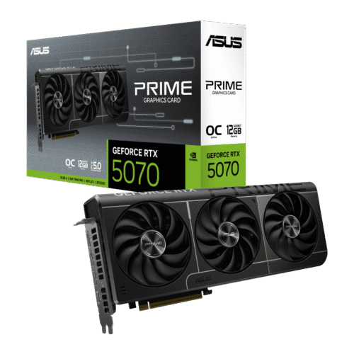 ASUS PRIME GeForce RTX 5070 12GB GDDR7 OC Edition Graphics Card - PRIME-RTX5070-O12G