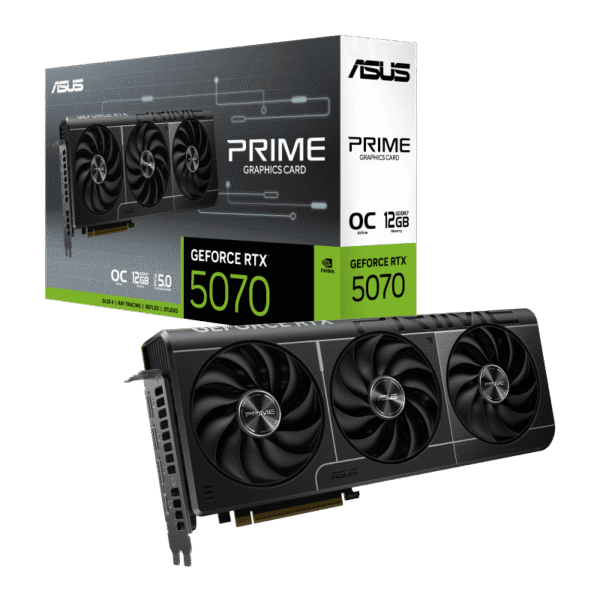 ASUS PRIME GeForce RTX 5070 12GB GDDR7 OC Edition Graphics Card - PRIME-RTX5070-O12G