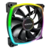 Montech AX140 PWM Black 140mm Cooling Fan 1500RPM 89CFM PWM Control - AX140 PWM Black
