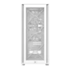 Montech Air 1000 Lite White ATX Mid Tower Case 3x120mm ARGB Fans Mesh Front Tempered Glass Side - Air 1000 Lite White