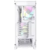 Montech Air 1000 Premium White ATX Mid Tower Case 3x140mm 1x120mm ARGB Fans Swivel Glass Side Dual Mesh/Glass Front - Air 1000 Premium White