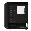 Montech Air X ARGB Black ATX Mid Tower Case 2x200mm 1x120mm ARGB Fans Diamond Mesh Front Tempered Glass Side - Air X ARGB Black