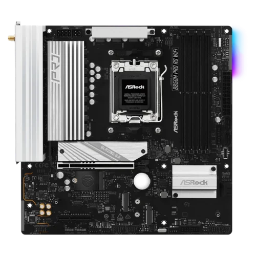 ASRock B850M Pro RS WiFi Micro-ATX Intel B850 LGA1851 DDR5 Wi-Fi 7 - B850M PRO RS WIFI