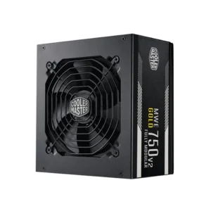 Cooler Master MWE Gold V2 ATX 3.1 750W 80 PLUS Gold Fully Modular Power Supply 120mm HDB Fan PCIe 5.0 - CM-MWE GOLD V2 ATX 3.1-MOD/750W (MPE-7501-AFAAG-3EU2)