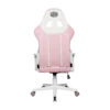 Cooler Master Caliber R1S Gaming Chair Pink Grey Ergonomic PU Leather 180° Recline - CM-CALIBER R1S/PINK&GRAY (CMI-GCR1S-PKG)
