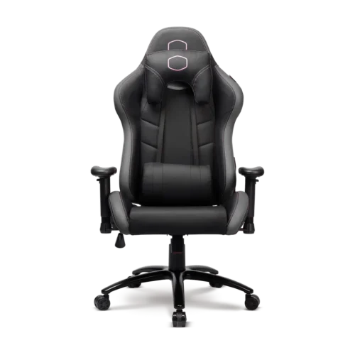 Cooler Master Caliber R2 Gaming Chair Grey Ergonomic PU Leather 180° Recline - CM-CALIBER R2/GRAY (CMI-GCR2-2019G)