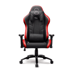 Cooler Master Caliber R2 Gaming Chair Red Ergonomic PU Leather 180° Recline - CM-CALIBER R2/RED (CMI-GCR2-2019R)