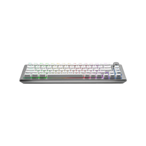 CM-CK721 WHITETTC BLUE 5 Cooler Master CK721 Keyboard White TTC Blue Switches ARGB Backlighting USB Wireless - CM-CK721 WHITE/TTC BLUE (CK-721-SKTL1-US)