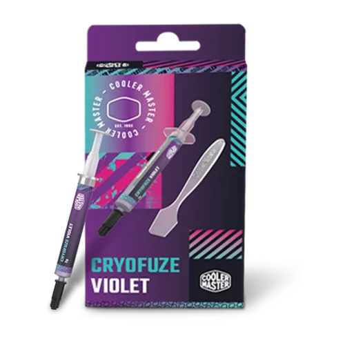 Cooler Master CryoFuze Purple Thermal Compound 12.6W/mK Nano-Powder 2g Purple - CM-CRYOFUZE PURPLE (MGY-NOSG-N07M-R1)