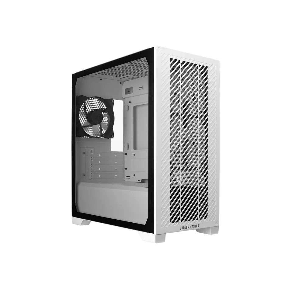 Cooler Master Elite 301 Lite White ATX Mid Tower Case 1x120mm Fan Mesh Front USB 3.0 - CM-ELITE 301 LITE WHITE 2 Cooler Master Elite 301 Lite White ATX Mid Tower Case 1x120mm Fan Mesh Front USB 3.0 - CM-ELITE 301 LITE WHITE - Image 2