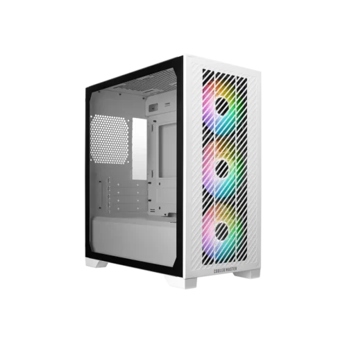 Cooler Master Elite 301 White ATX Mid Tower Case 1x120mm Fan Mesh Front USB 3.0 - CM-ELITE 301 WHITE
