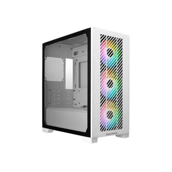Cooler Master Elite 301 White ATX Mid Tower Case 1x120mm Fan Mesh Front USB 3.0 - CM-ELITE 301 WHITE
