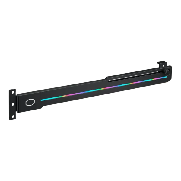 Cooler Master ELV8 ARGB GPU Support Bracket Adjustable Anti-Sag with ARGB Lighting - CM-ELV8 ARGB GPU SUPPORT (MAZ-IMGB-N30NA-R1)