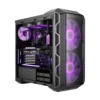 Cooler Master HAF 500 Black ATX Mid Tower Case 2x200mm 2x120mm ARGB Fans Mesh Front Tempered Glass - CM-H500 BLACK (H500-KGNN-S00)