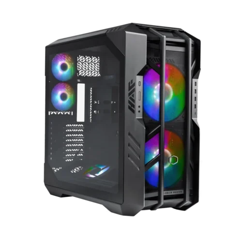 Cooler Master HAF 700 Black ATX Full Tower Case 2x200mm 3x120mm SickleFlow ARGB Fans Mesh Front Tempered Glass - CM-HAF 700 (H700-IGNN-S00)
