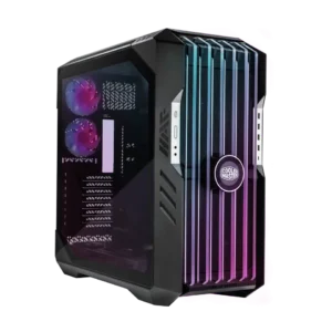 Cooler Master HAF 700 EVO Black ATX Full Tower Case 2x200mm 3x120mm SickleFlow ARGB Fans Mesh Front Tempered Glass E-ATX - CM-HAF700 EVO (H700E-IGNN-S00)