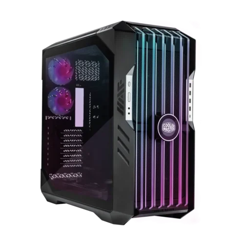 Cooler Master HAF 700 EVO Black ATX Full Tower Case 2x200mm 3x120mm SickleFlow ARGB Fans Mesh Front Tempered Glass E-ATX - CM-HAF700 EVO (H700E-IGNN-S00)