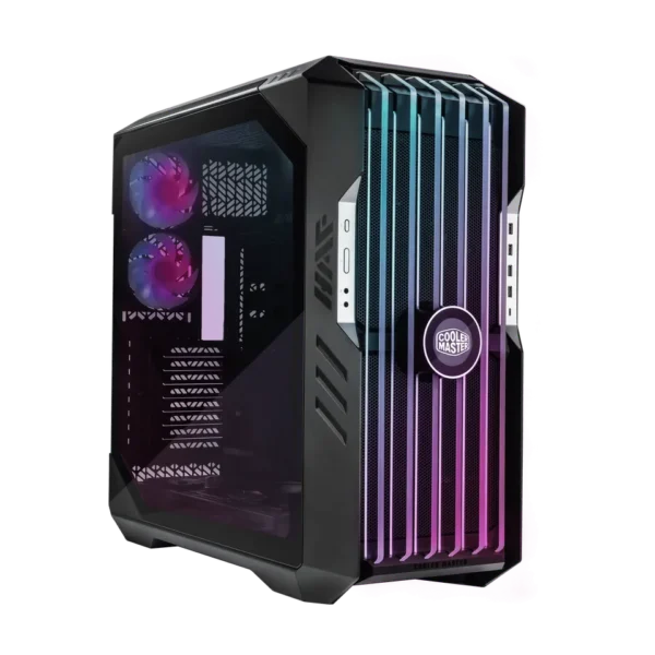 Cooler Master HAF 700 EVO Black ATX Full Tower Case 2x200mm 3x120mm SickleFlow ARGB Fans Mesh Front Tempered Glass E-ATX - CM-HAF700 EVO (H700E-IGNN-S00)