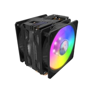 Cooler Master Hyper 212 LED Turbo ARGB CPU Air Cooler Dual 120mm SickleFlow Fans 1800RPM 150W TDP - CM-HYP212 LED TURBO ARGB (RR-212TK-18PA-R1)