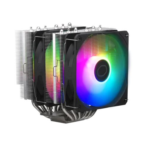 Cooler Master Hyper 620S CPU Air Cooler Dual Tower 120mm Fan 1800RPM 180W TDP - CM-HYPER 620S (RR-D6NA-17PA-R1)