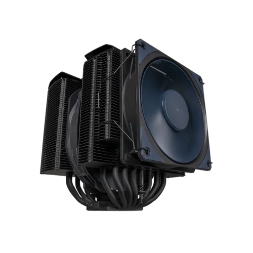 Cooler Master MasterAir MA824 Stealth CPU Air Cooler Dual Tower 2x135mm Mobius Fans 1550RPM 250W TDP - CM-MA824 STEALTH