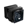 Cooler Master MasterAir MA824 Stealth CPU Air Cooler Dual Tower 2x135mm Mobius Fans 1550RPM 250W TDP - CM-MA824 STEALTH