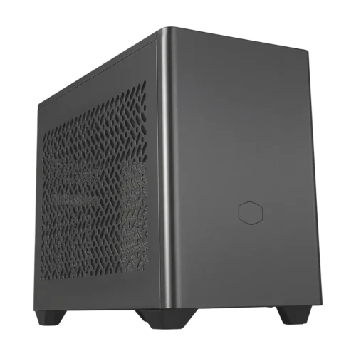 Cooler Master MasterBox NR200P V2 Black Mini-ITX Case Tempered Glass 2x120mm SickleFlow Fans PCIe 4.0 Riser - CM-MB NR200P V2 (MCB-NR200PV2-KCNN-S00)