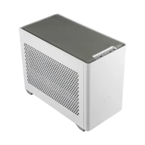Cooler Master MasterBox NR200P V2 White Mini-ITX Case Tempered Glass 2x120mm SickleFlow Fans PCIe 4.0 Riser - CM-MB NR200P WHT (MCB-NR200P-WCNN-S00)