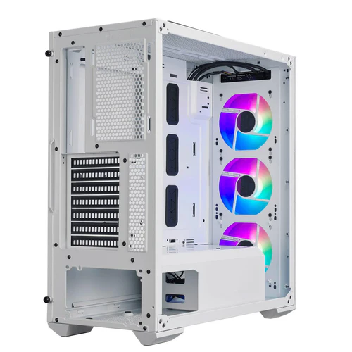 Cooler Master MasterBox TD500 Mesh White ATX Mid Tower Case 3x120mm SickleFlow ARGB Fans Mesh Front Tempered Glass Controller - CM-MB TD500 MESH/WHT (MCB-D500D-WGNN-S01) 5 Cooler Master MasterBox TD500 Mesh White ATX Mid Tower Case 3x120mm SickleFlow ARGB Fans Mesh Front Tempered Glass Controller - CM-MB TD500 MESH/WHT (MCB-D500D-WGNN-S01) - Image 5