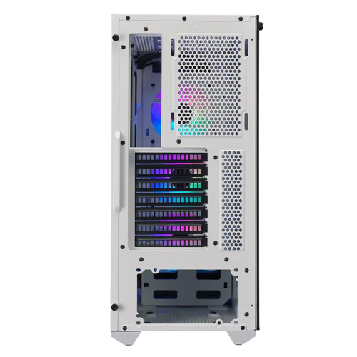 Cooler Master MasterBox TD500 Mesh White ATX Mid Tower Case 3x120mm SickleFlow ARGB Fans Mesh Front Tempered Glass Controller - CM-MB TD500 MESH/WHT (MCB-D500D-WGNN-S01) 2 Cooler Master MasterBox TD500 Mesh White ATX Mid Tower Case 3x120mm SickleFlow ARGB Fans Mesh Front Tempered Glass Controller - CM-MB TD500 MESH/WHT (MCB-D500D-WGNN-S01) - Image 2