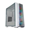 CM-MB520 MESHWHT Cooler Master MasterBox MB520 Mesh White ATX Mid Tower Case 3x120mm ARGB Fans Mesh Front Tempered Glass - CM-MB520 MESH/WHT (MB520-WGNN-S00)