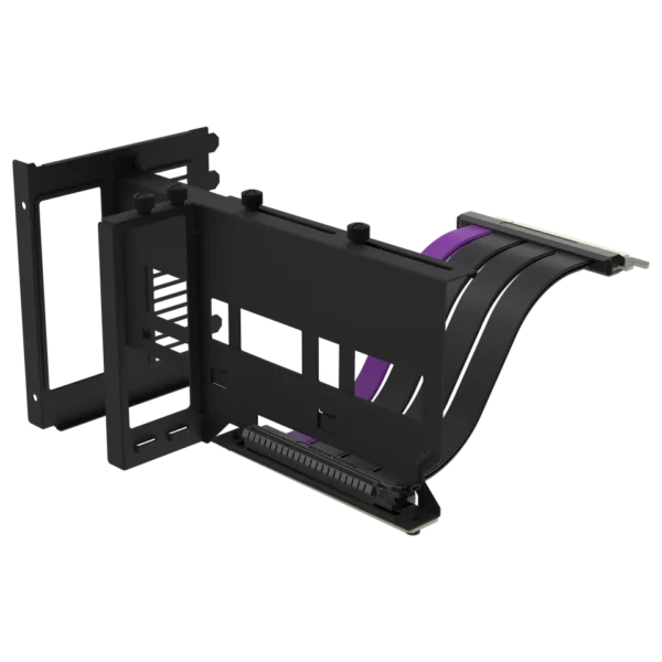 Cooler Master Vertical Graphics Card Holder Kit V2 PCIe 4.0 Riser Cable Anti-Sag Bracket - CM-MCA-U000R-KFVK02 (MCA-U000R-KFVK02)