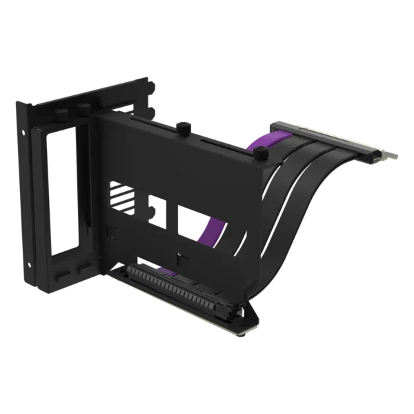 Cooler Master Vertical Graphics Card Holder Kit V2 PCIe 4.0 Riser Cable Anti-Sag Bracket - CM-MCA-U000R-KFVK02 (MCA-U000R-KFVK02)