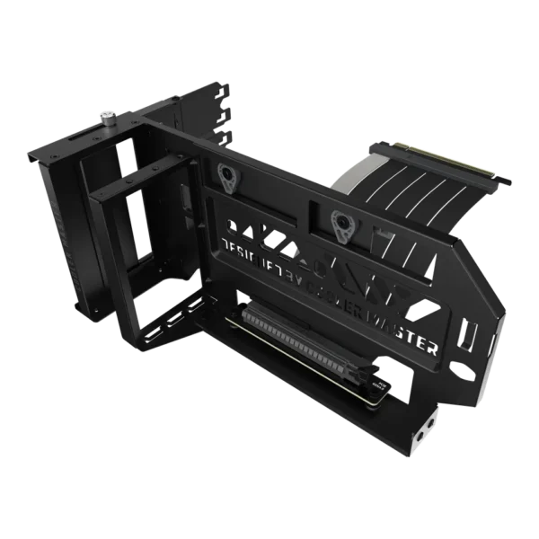 Cooler Master Vertical Graphics Card Holder Kit V3 PCIe 4.0 Riser Cable Anti-Sag Bracket - CM-MCA-U000R-KFVK03 (MCA-U000R-KFVK03)