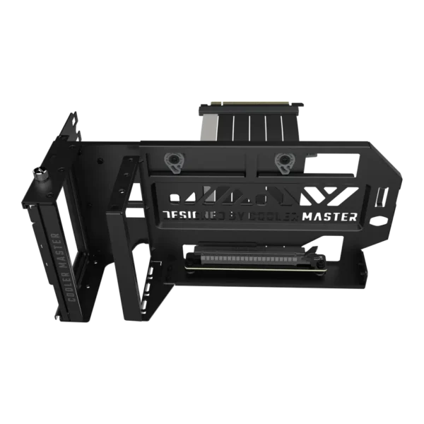 Cooler Master Vertical Graphics Card Holder Kit V3 PCIe 4.0 Riser Cable Anti-Sag Bracket - CM-MCA-U000R-KFVK03 (MCA-U000R-KFVK03)