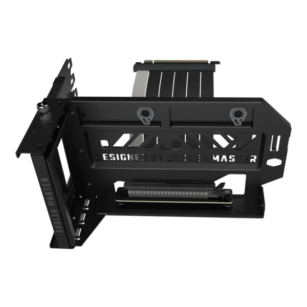 Cooler Master Vertical Graphics Card Holder Kit V3 PCIe 4.0 Riser Cable Anti-Sag Bracket - CM-MCA-U000R-KFVK03 (MCA-U000R-KFVK03)