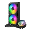 Cooler Master MasterLiquid 240 Atmos ARGB AIO Liquid Cooler 240mm Radiator 2x120mm Mobius ARGB Fans - CM-ML240 ATMOS ARGB