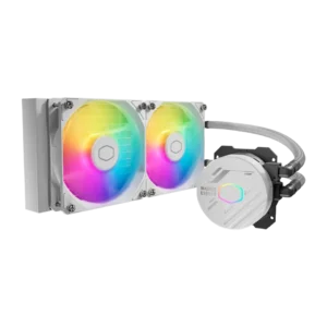 Cooler Master MasterLiquid 240L Core ARGB AIO Liquid Cooler 240mm Radiator 2x120mm SickleFlow ARGB Fans - CM-ML240L CORE ARGB (MLW-D24M-A18PZ-R1)